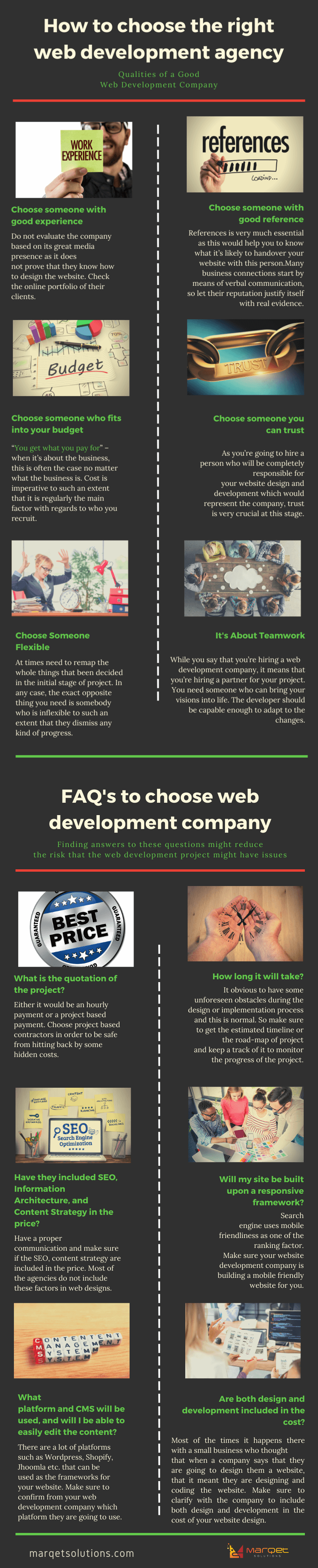 How to choose the right web development agency